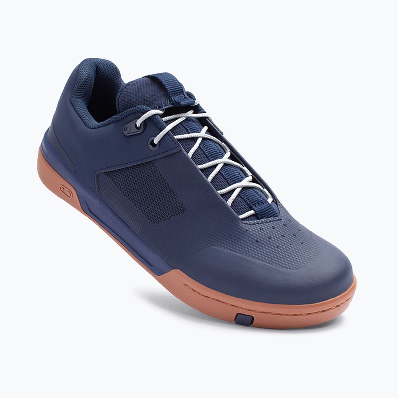 Pánska cyklistická obuv na platforme Crankbrothers Stamp Lace navy blue and brown CR-STL04281A105