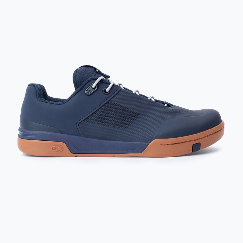 Pánska cyklistická obuv na platforme Crankbrothers Stamp Lace navy blue and brown CR-STL04281A105 2