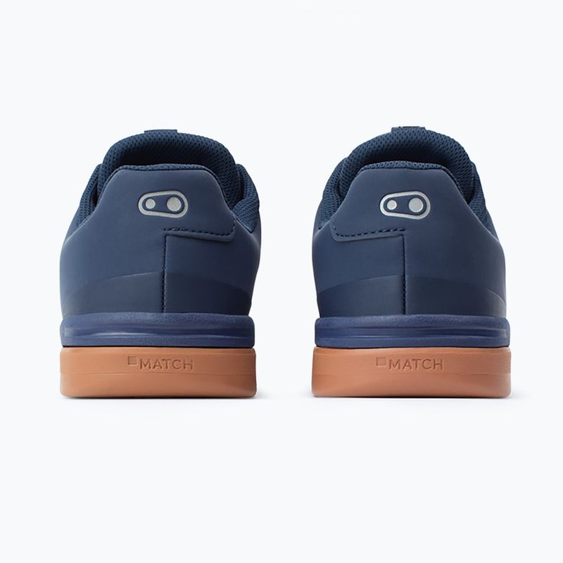 Pánska cyklistická obuv na platforme Crankbrothers Stamp Lace navy blue and brown CR-STL04281A105 5