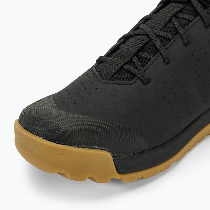 Crankbrothers Stamp Trail Lace black /black/gum outsole platformová cyklistická obuv 7