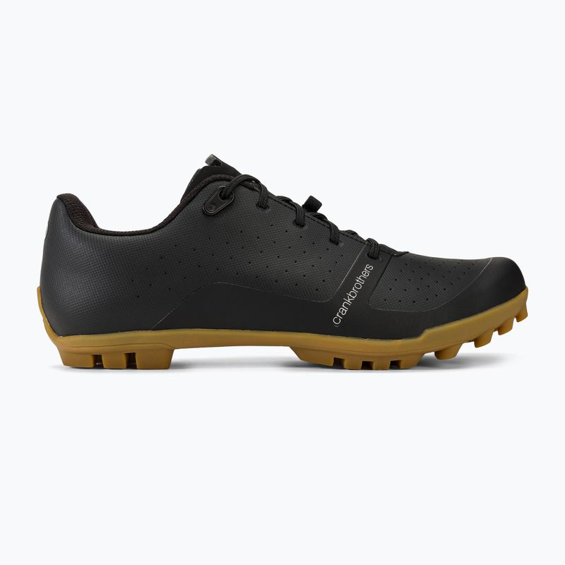 MTB cyklistická obuv Crankbrothers Candy Gravel/XC Lace black/black/black podrážka 2