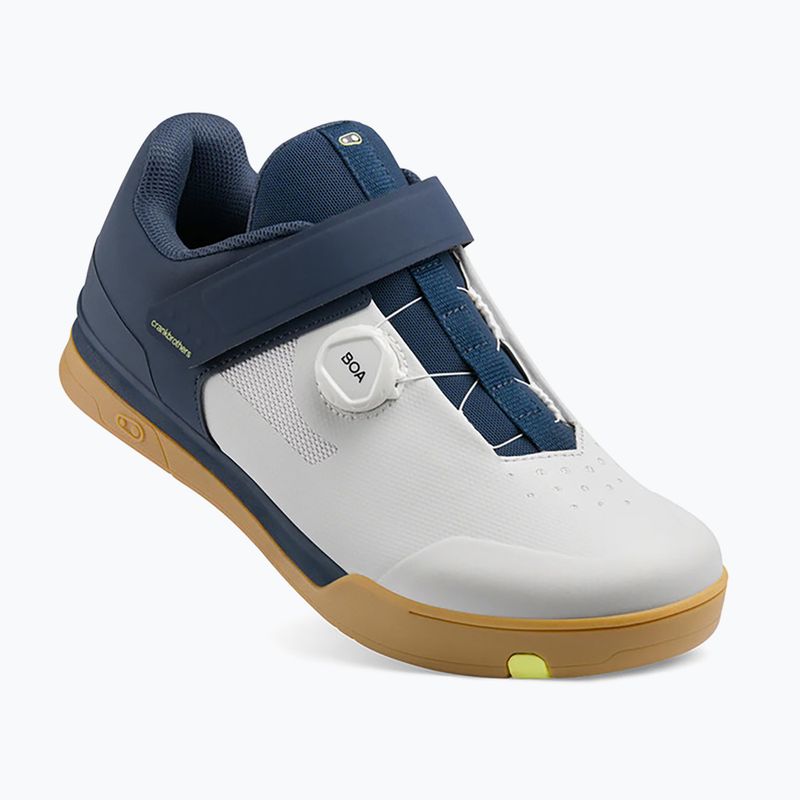 Cyklistické topánky MTB Crankbrothers Mallet BOA navy grey/gum outsole 3