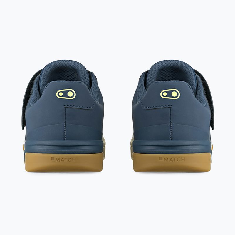 Cyklistické topánky Crankbrothers Stamp Boa navy grey/gum outsole 4