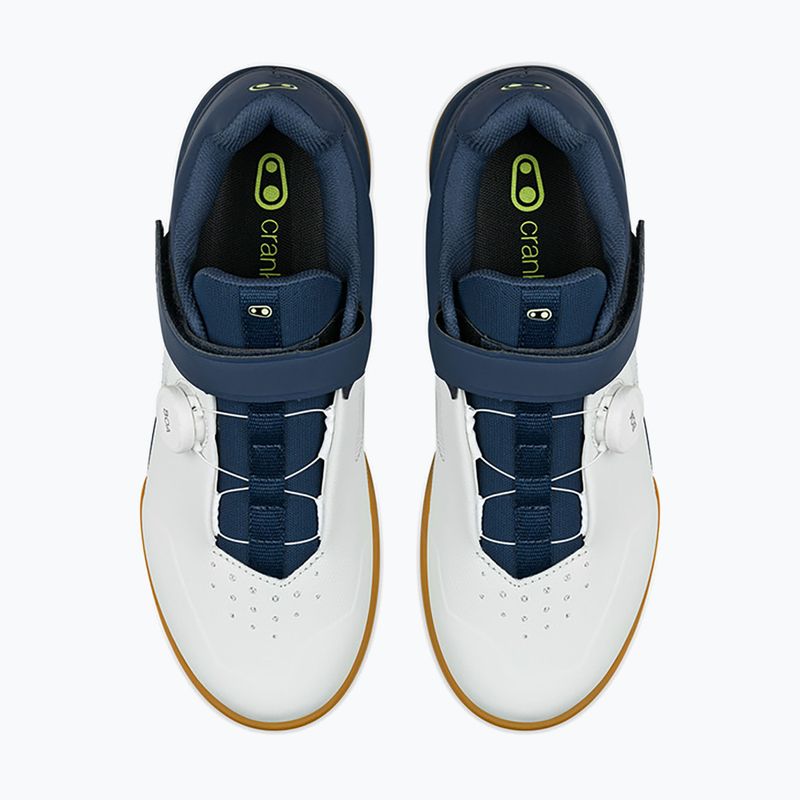 Cyklistické topánky Crankbrothers Stamp Boa navy grey/gum outsole 6