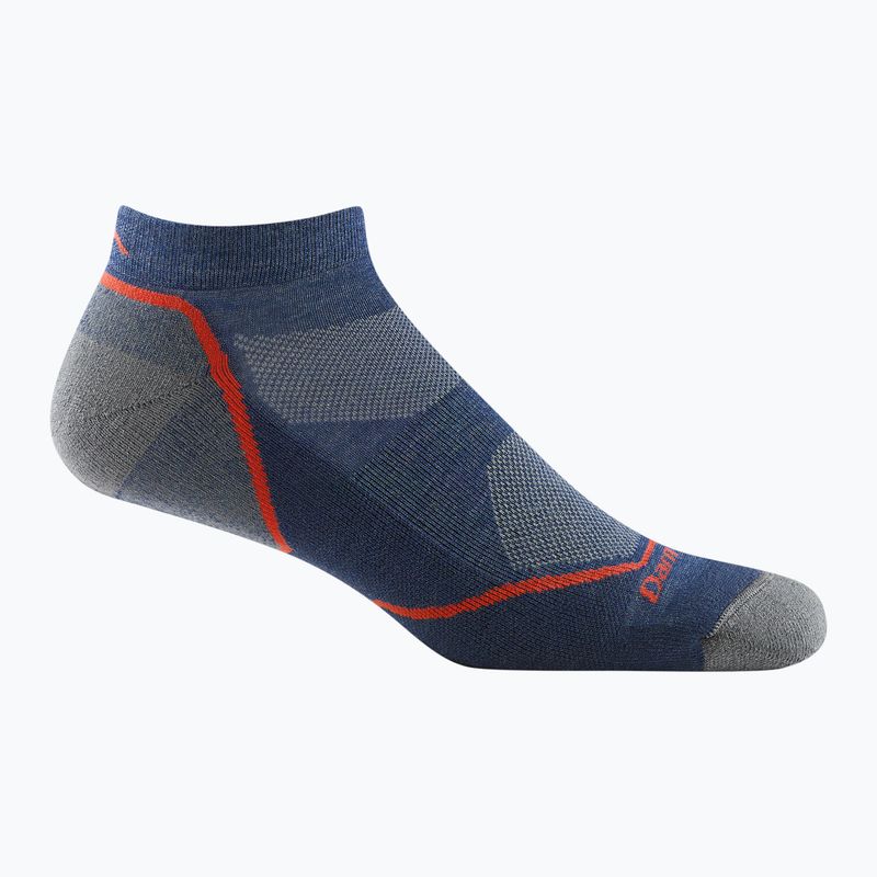 Pánske ponožky Darn Tough Light Hiker No Show Cushion denim