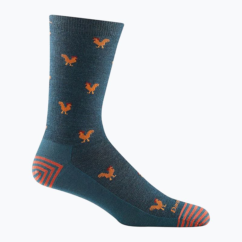 Pánske ponožky Darn Tough Strut Crew dark teal 4