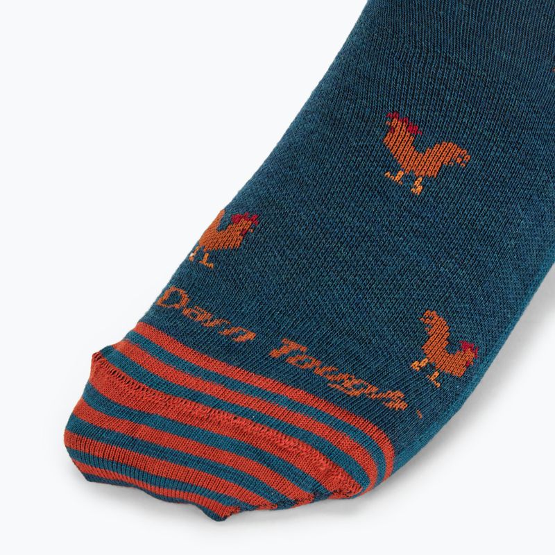 Pánske ponožky Darn Tough Strut Crew dark teal 3
