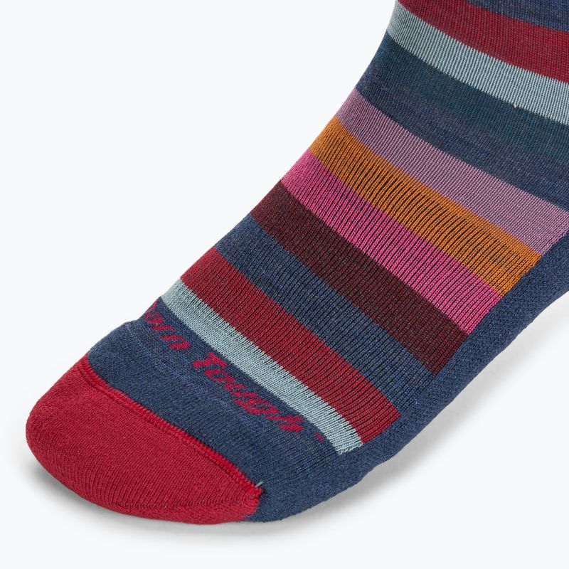 Dámske trekingové ponožky Darn Tough Mystic Stripe Crew denim 3