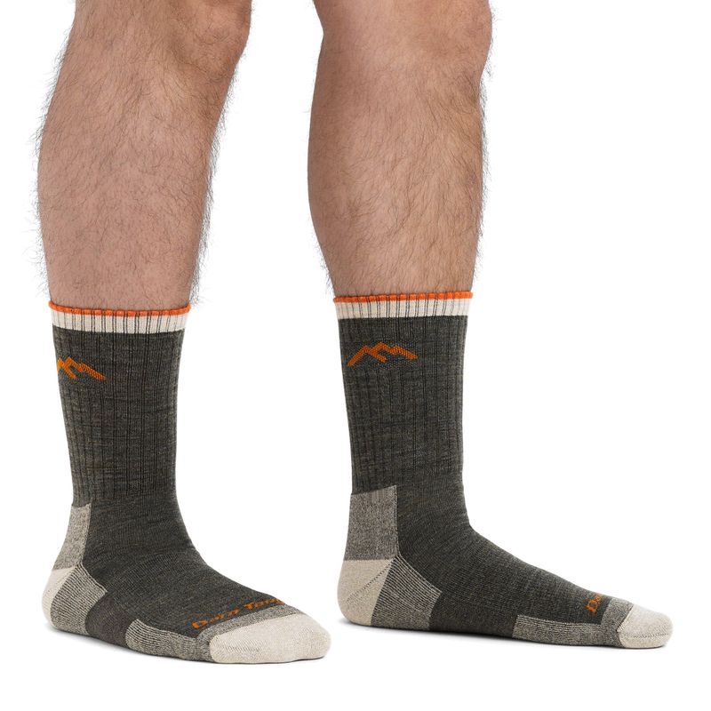Pánske ponožky Darn Tough Hiker Micro Crew olive 5