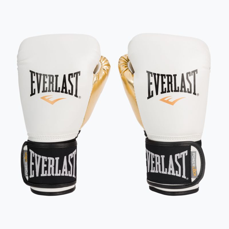 Pánske boxerské rukavice EVERLAST Powerlock Pu white 2200