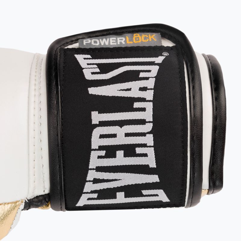 Pánske boxerské rukavice EVERLAST Powerlock Pu white 2200 5