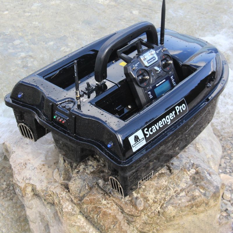 BearCreeks Scavenger Pro návnada loď + GPS autopilot Echosounder systém BC202 čierna BC.V1.PRO.20 5