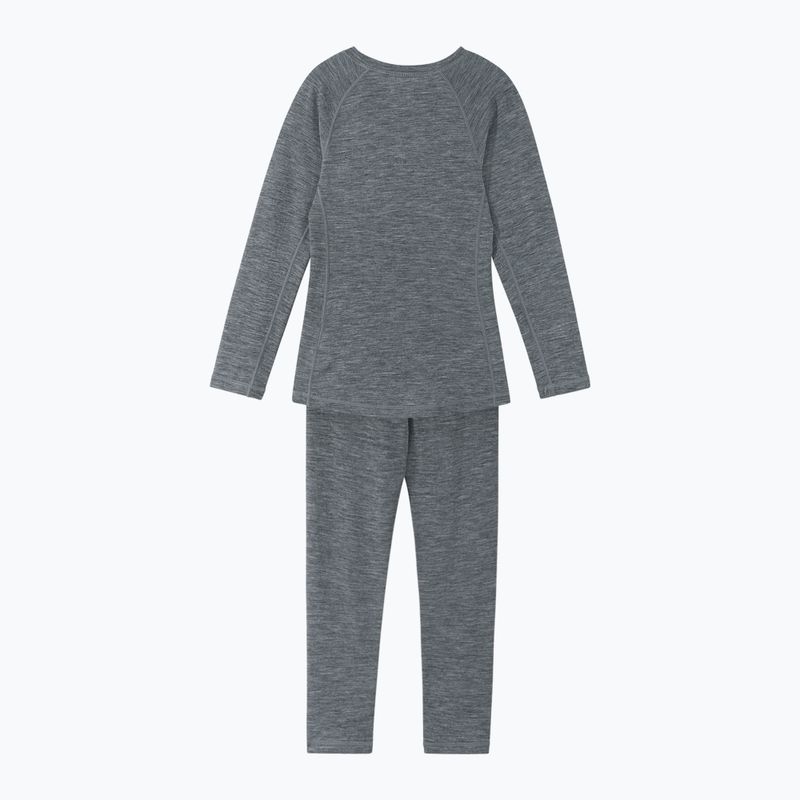 Súprava termobielizne pre deti Reima Kinsei melange grey 2