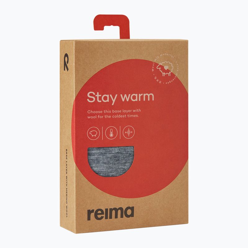 Súprava termobielizne pre deti Reima Kinsei melange grey 9