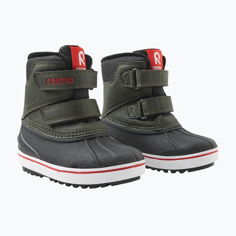 Detské snehule Reima Coconi khaki green 3