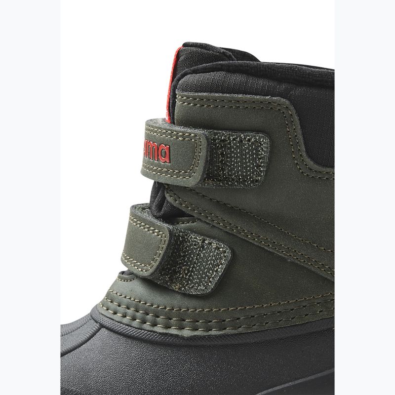 Detské snehule Reima Coconi khaki green 8