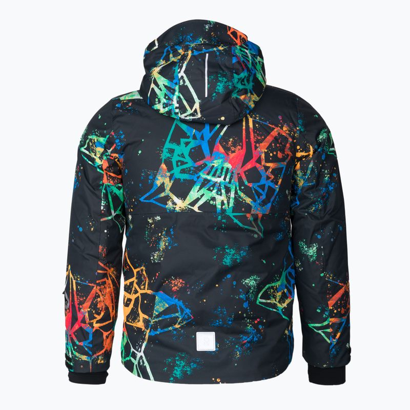 Detská lyžiarska bunda Reima Tirro čierna 5175B-9996 2