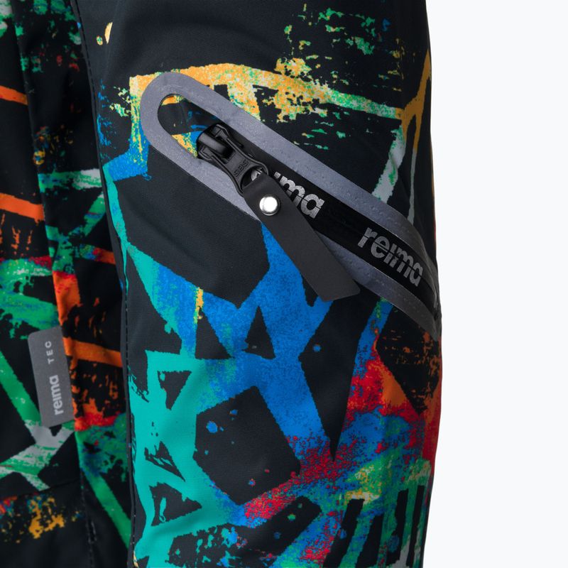 Detská lyžiarska bunda Reima Tirro čierna 5175B-9996 3