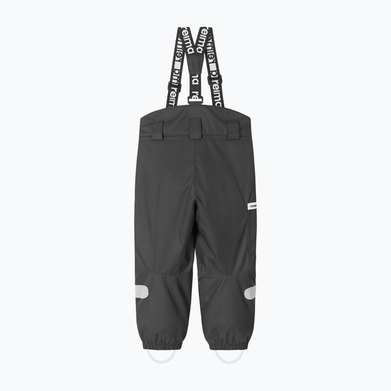 Detské nohavice do dažďa Reima Tiksi black 5100143A-9990 2