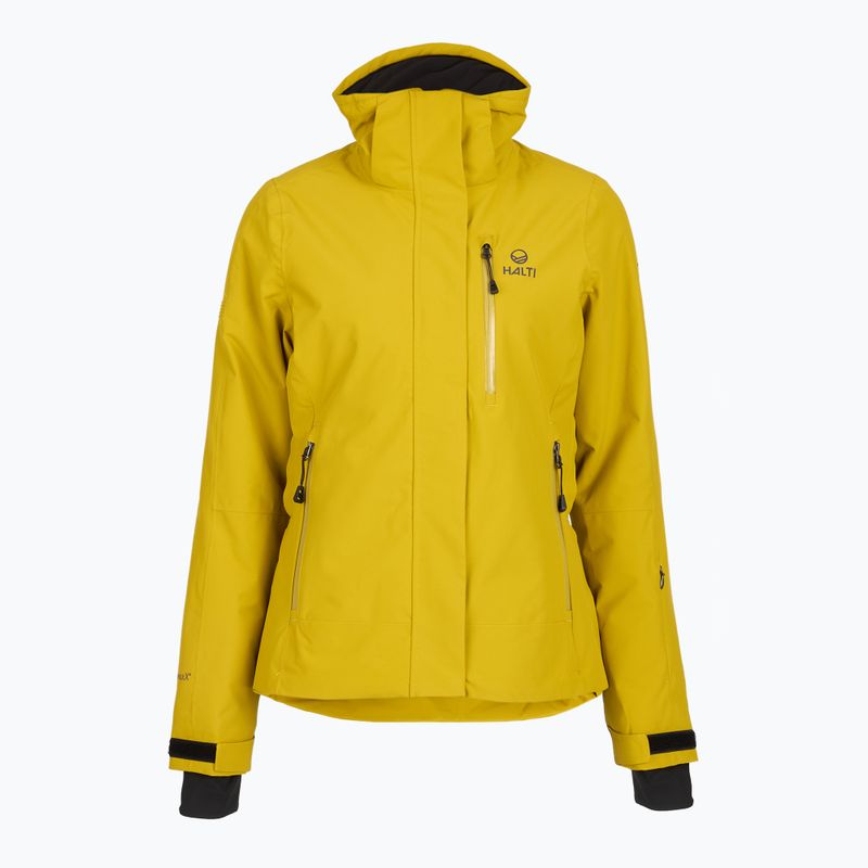 Dámska lyžiarska bunda Halti Radius DX golden palm 7