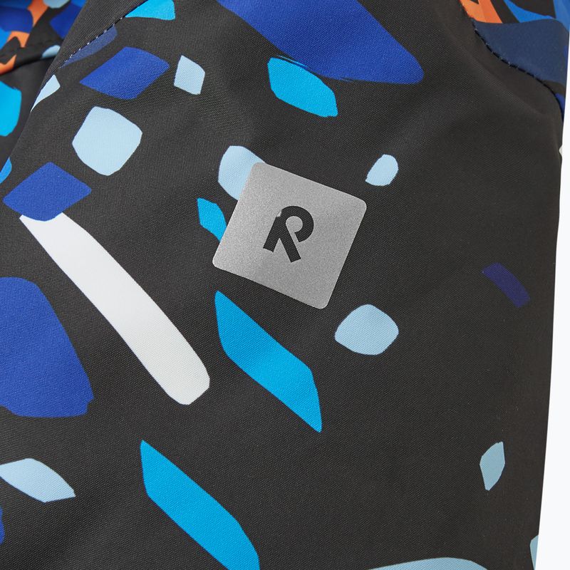 Detská lyžiarska bunda Reima Kairala black/blue 10