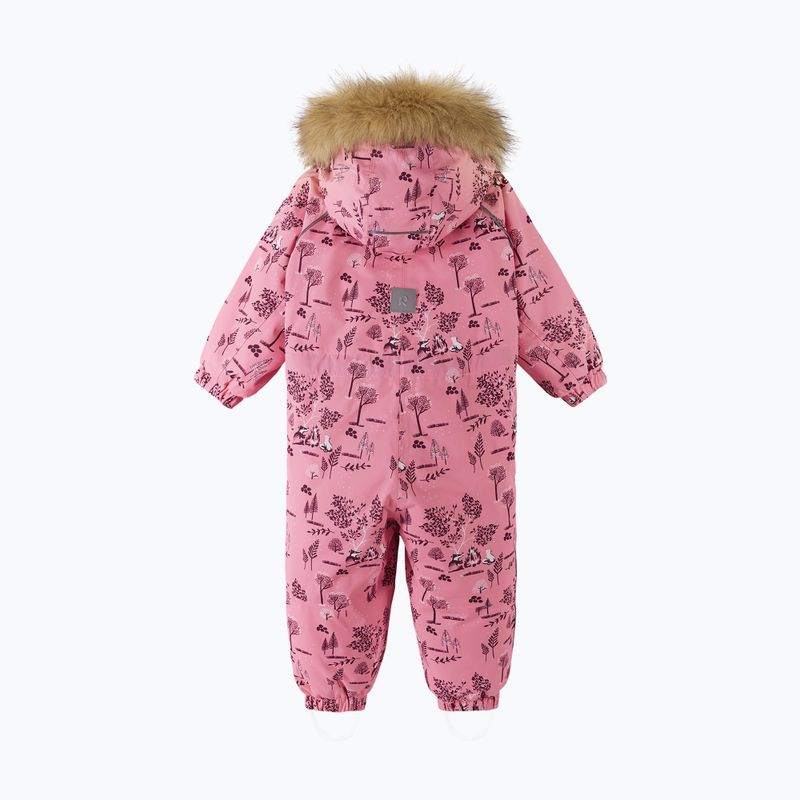 Detská lyžiarska kombinéza Reima Lappi sunset pink 3