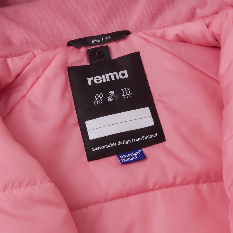 Detská lyžiarska kombinéza Reima Lappi sunset pink 7
