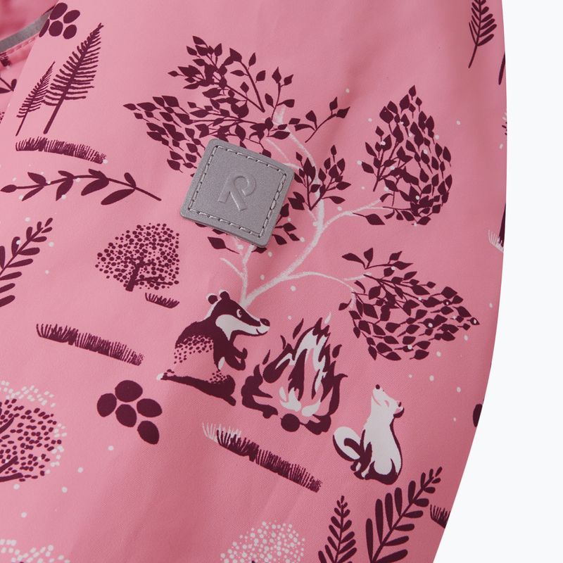 Detská lyžiarska kombinéza Reima Lappi sunset pink 9