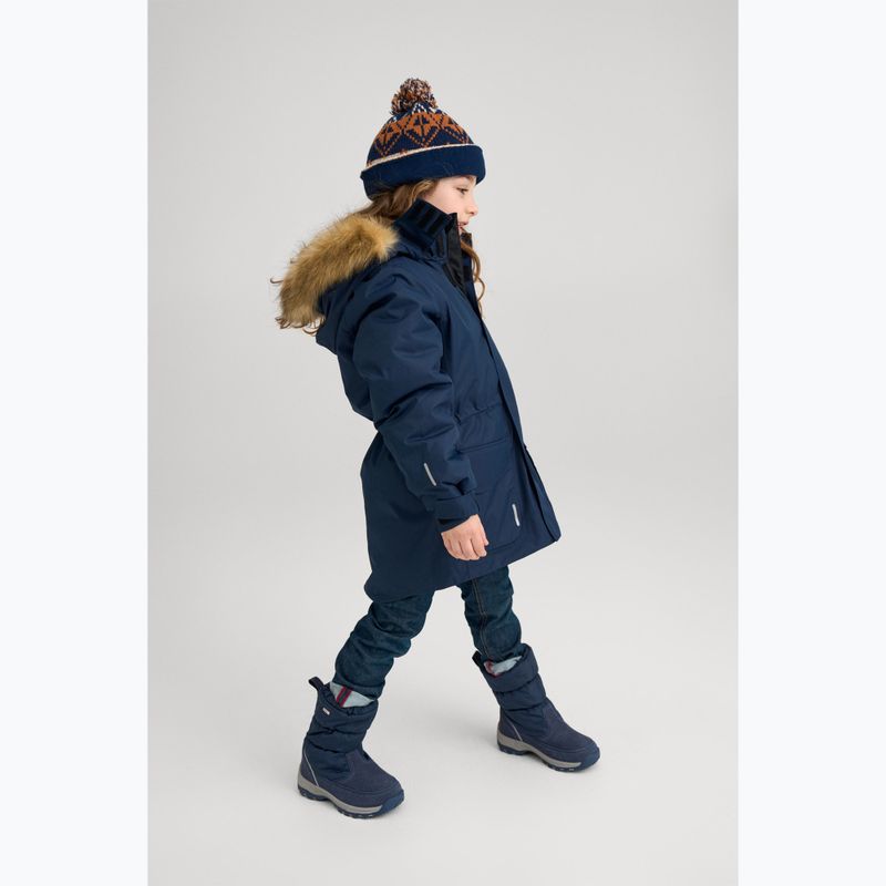Detská zimná čiapka Reima Pohjoinen navy 13