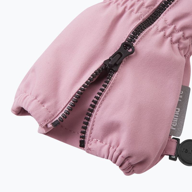Reima Tepas Mittens detské lyžiarske rukavice šedoružové 8