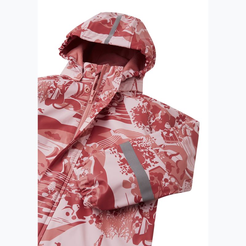 Detská bunda do dažďa Reima Koski rose blush 4