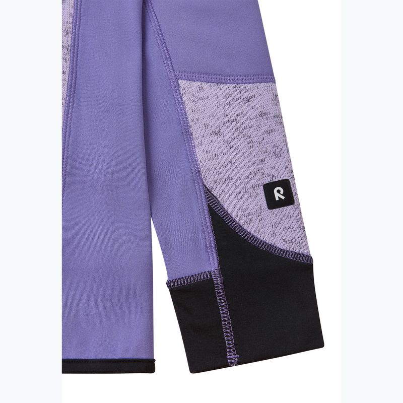 Detská mikina Reima Laskien mauve blooming lilac 5