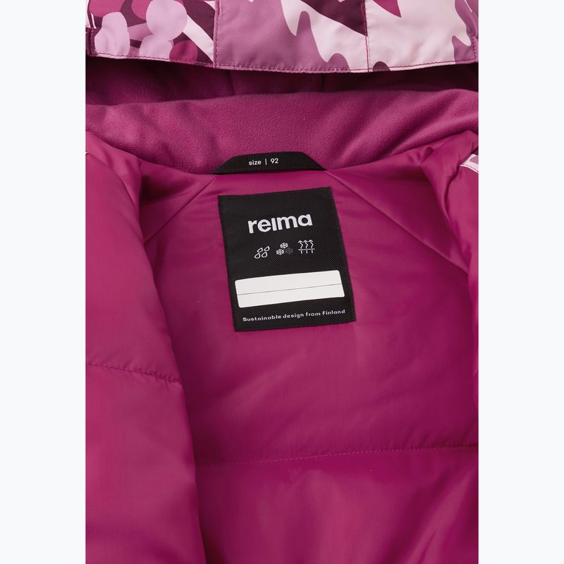 Detská kombinéza Reima Puhuri cool burgundy 6