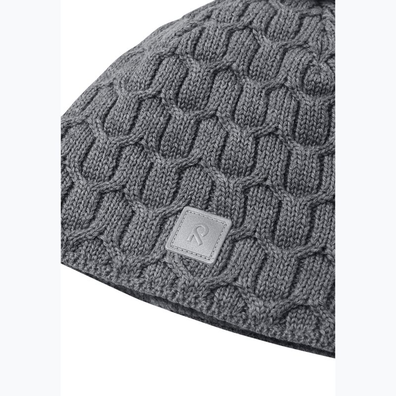 Detská čiapka Reima Nyksund melange grey 3