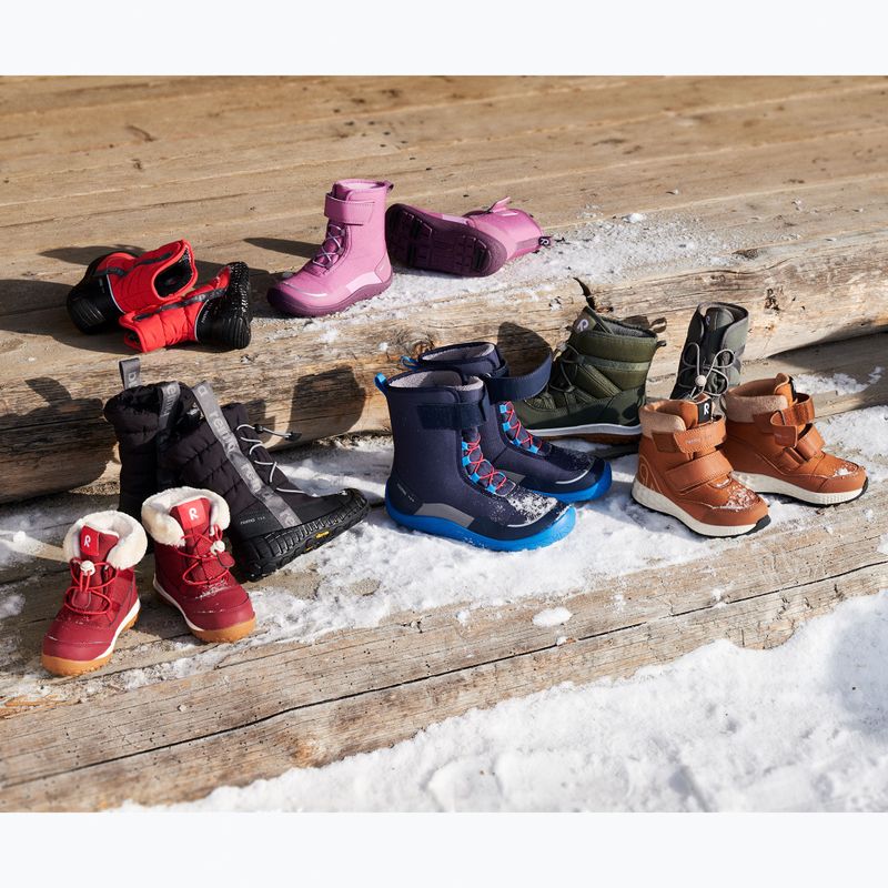 Detské snehule Reima Hallava cinnamon brown 11