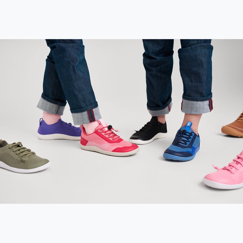 Detské barefoot topánky Reima Tallustelu sunset pink 10