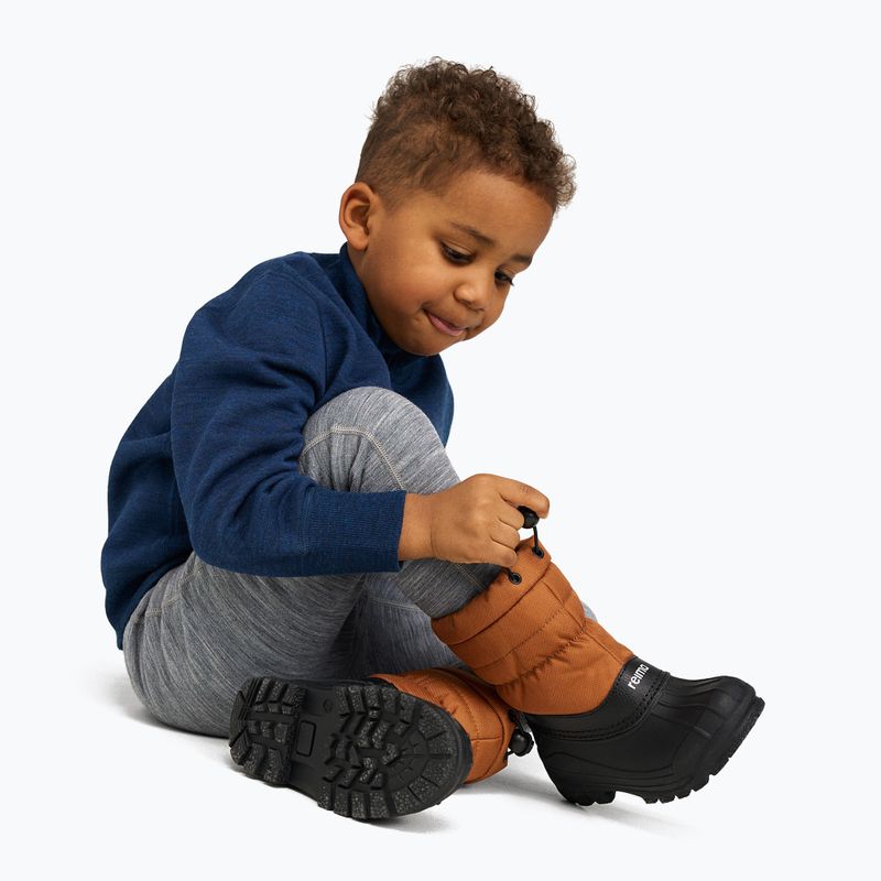 Detské snehule Reima Nefar cinnamon brown 7