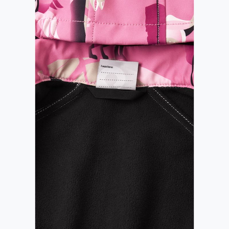 Detská softshellová kombinéza Reima Mjosa soft coral 6