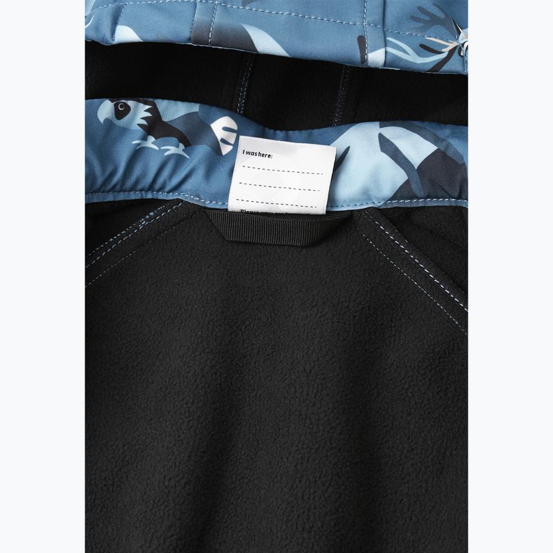 Detská softshellová kombinéza Reima Mjosa blue ocean 6