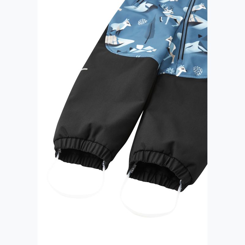 Detská softshellová kombinéza Reima Mjosa blue ocean 9