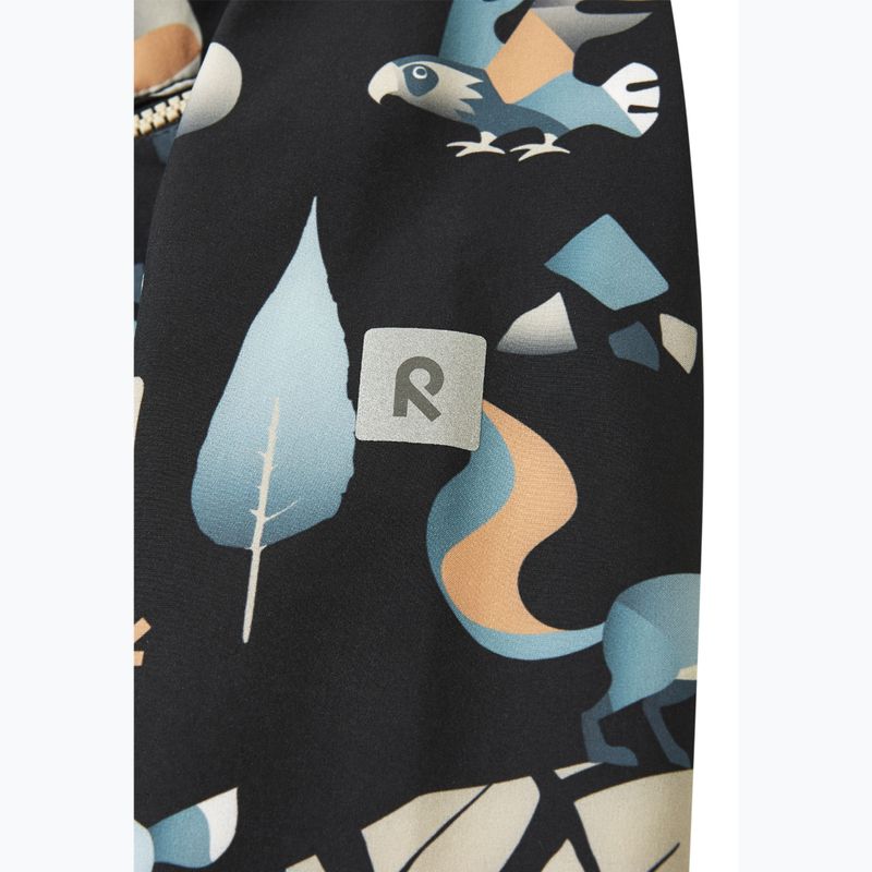 Detská softshellová kombinéza Reima Mjosa black 7