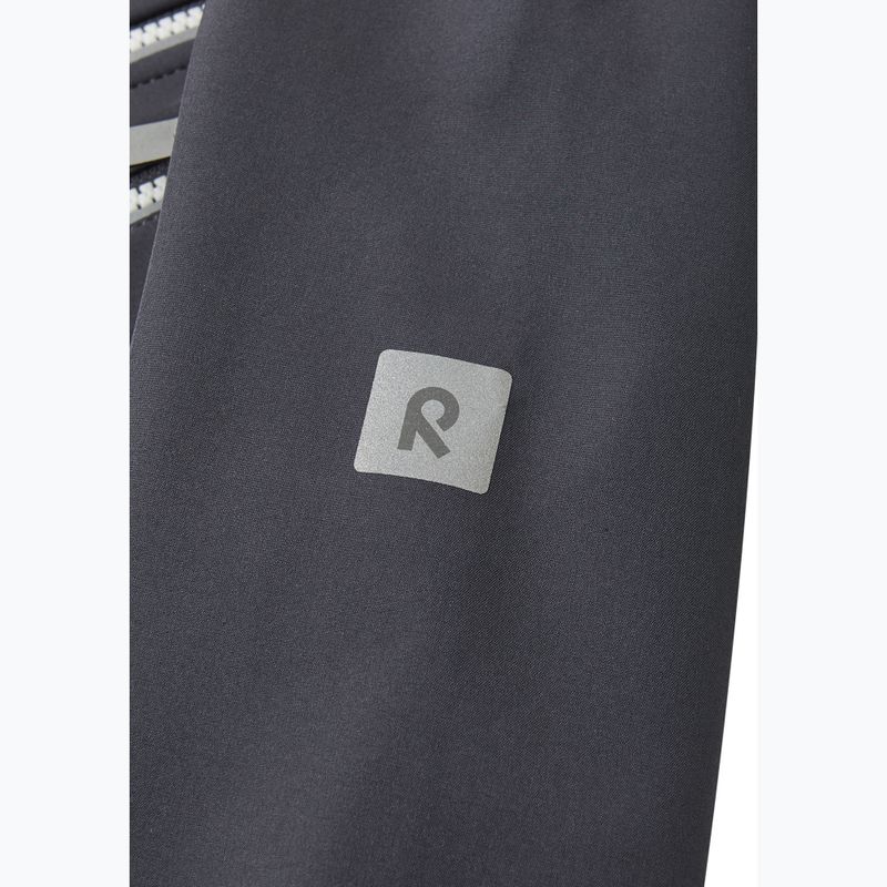 Detská softshellová bunda Reima Vantti soft black 6