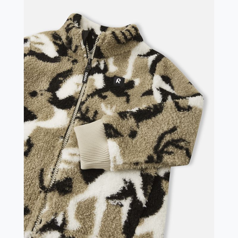 Detská fleecová mikina Reima Turkkinen earthy beige 3