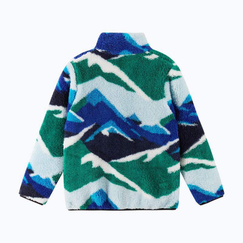 Detská fleecová mikina Reima Turilas deeper green 2