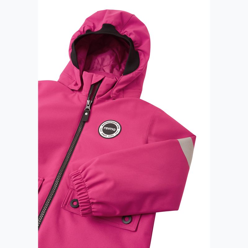 Detská bunda do dažďa Reima Symppis rosy berry 4