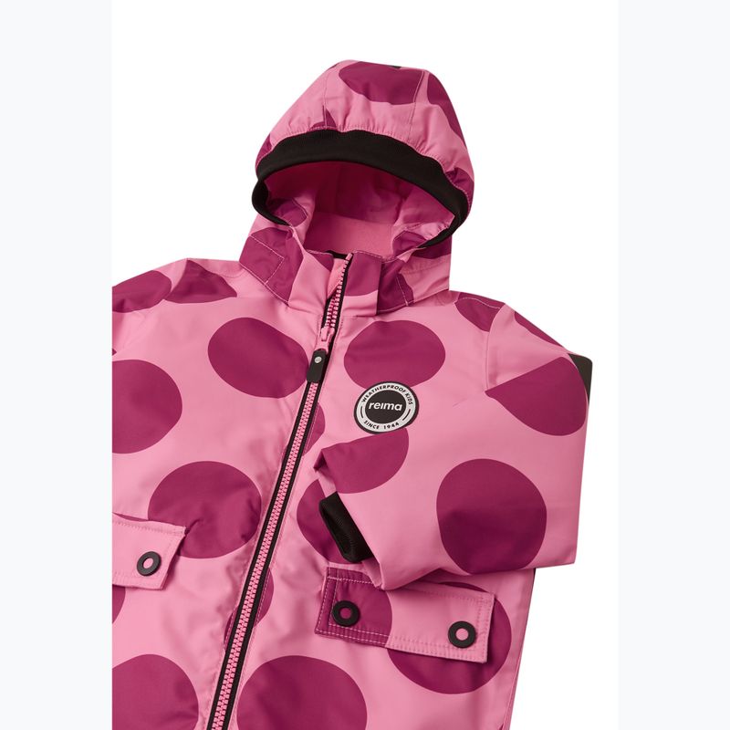 Reima Marte Mid softshellová detská kombinéza soft coral 4