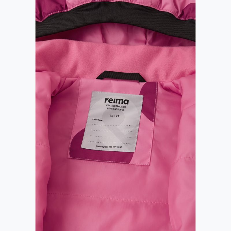 Reima Marte Mid softshellová detská kombinéza soft coral 6