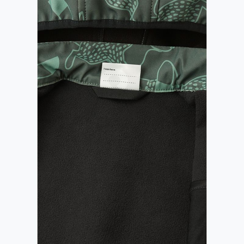 Detská softshellová kombinéza Reima Nurmes deeper thyme green 7