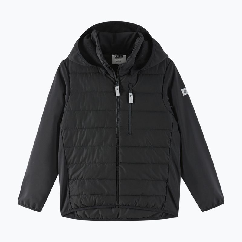 Detska hibridna jakna Reima Vaihto black 2
