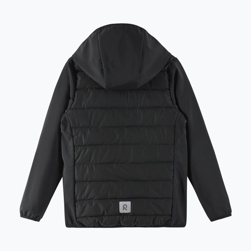 Detska hibridna jakna Reima Vaihto black 3